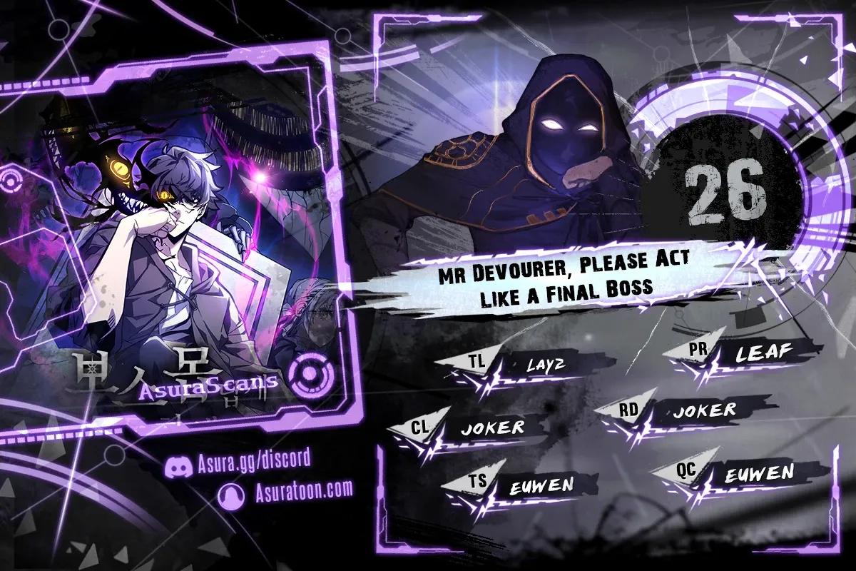 Mr Devourer, Please Act Like a Final Boss Chapter 26 scans online, Read Mr Devourer, Please Act Like a Final Boss Chapter 26 in English for free, read Mr Devourer, Please Act Like a Final Boss Chapter 26, Mr Devourer, Please Act Like a Final Boss Chapter 26 asura scans, Mr Devourer, Please Act Like a Final Boss Chapter 26 asura, Mr Devourer, Please Act Like a Final Boss Chapter 26 at asura scans