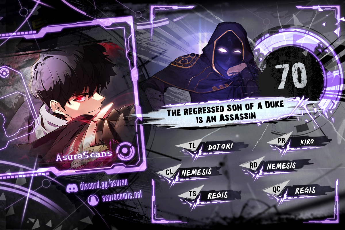 The Regressed Son of a Duke is an Assassin Chapter 70 scans online, Read The Regressed Son of a Duke is an Assassin Chapter 70 in English for free, read The Regressed Son of a Duke is an Assassin Chapter 70, The Regressed Son of a Duke is an Assassin Chapter 70 asura scans, The Regressed Son of a Duke is an Assassin Chapter 70 asura, The Regressed Son of a Duke is an Assassin Chapter 70 at asura scans