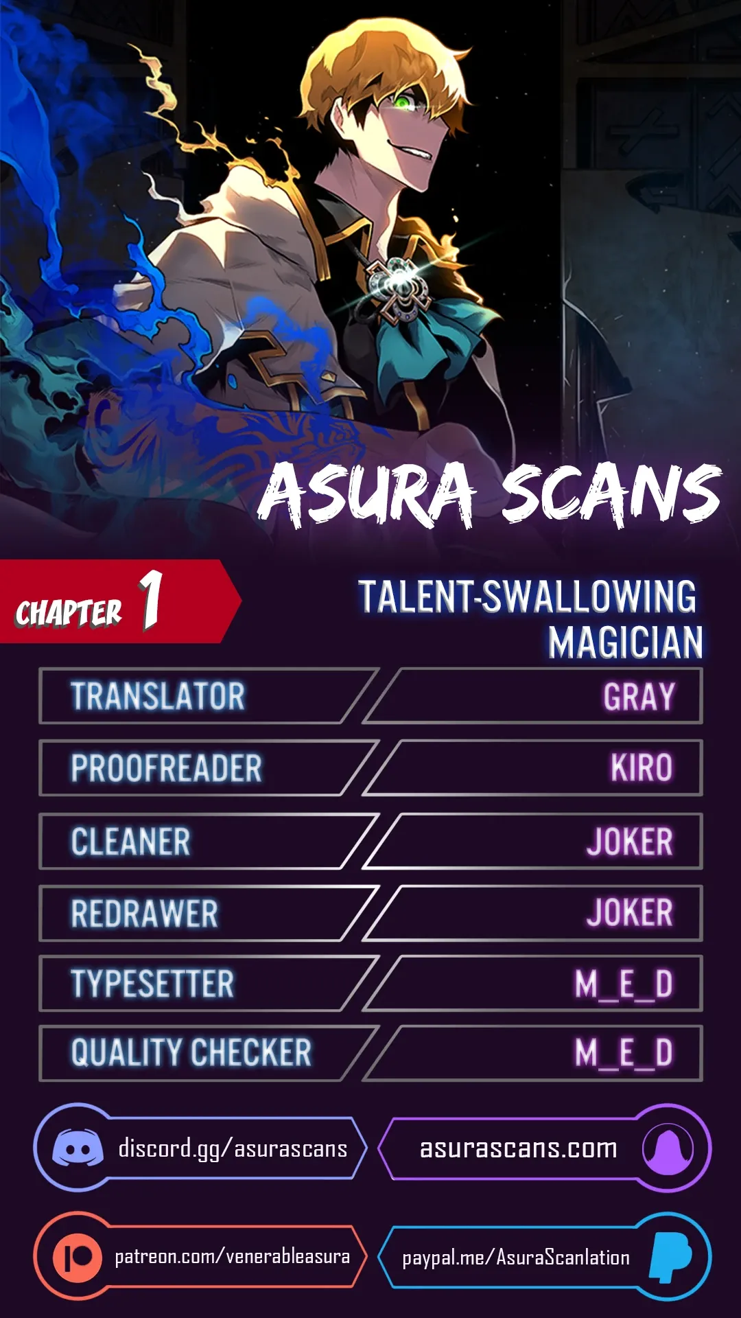 Talent-Swallowing Magician Chapter 1 scans online, Read Talent-Swallowing Magician Chapter 1 in English for free, read Talent-Swallowing Magician Chapter 1, Talent-Swallowing Magician Chapter 1 asura scans, Talent-Swallowing Magician Chapter 1 asura, Talent-Swallowing Magician Chapter 1 at asura scans