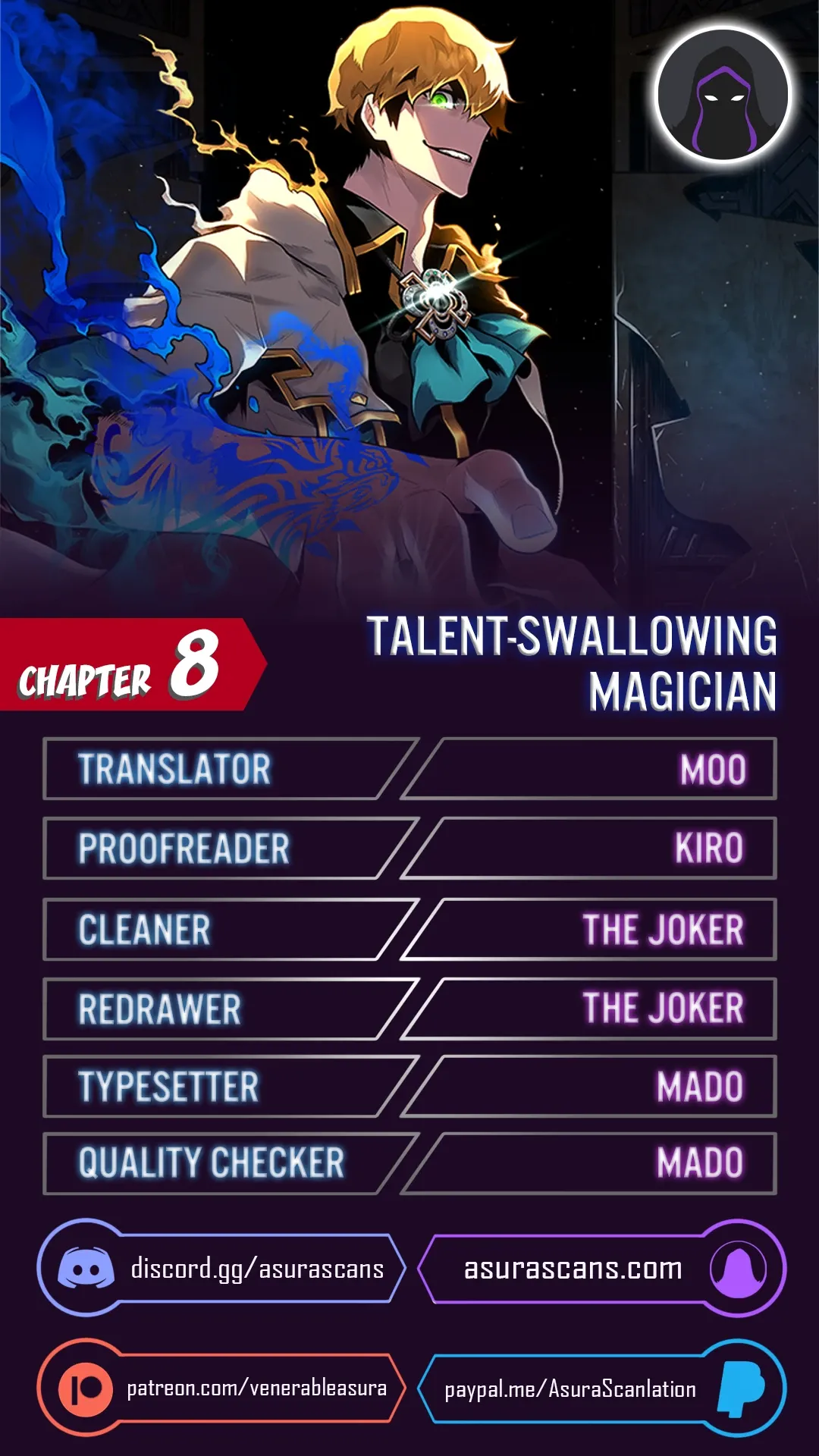 Talent-Swallowing Magician Chapter 8 scans online, Read Talent-Swallowing Magician Chapter 8 in English for free, read Talent-Swallowing Magician Chapter 8, Talent-Swallowing Magician Chapter 8 asura scans, Talent-Swallowing Magician Chapter 8 asura, Talent-Swallowing Magician Chapter 8 at asura scans