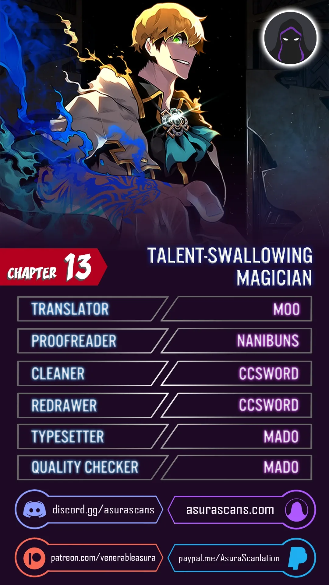 Talent-Swallowing Magician Chapter 13 scans online, Read Talent-Swallowing Magician Chapter 13 in English for free, read Talent-Swallowing Magician Chapter 13, Talent-Swallowing Magician Chapter 13 asura scans, Talent-Swallowing Magician Chapter 13 asura, Talent-Swallowing Magician Chapter 13 at asura scans
